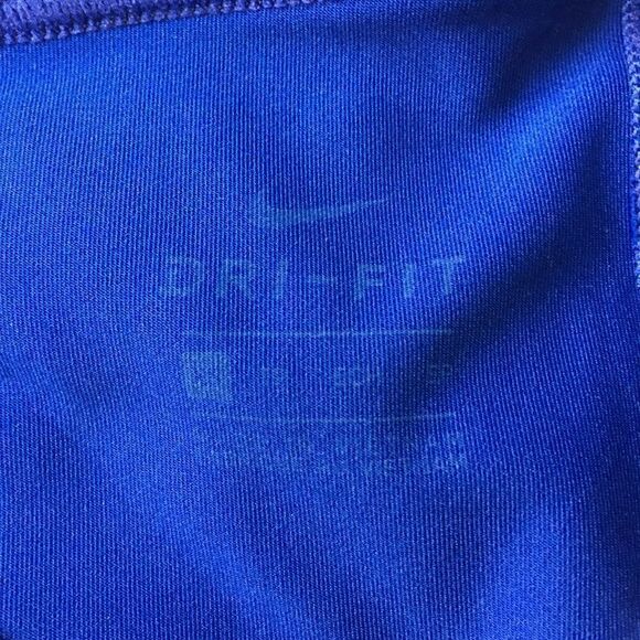🔃Nike Pro Logo Blue Capris - Picture 6 of 8